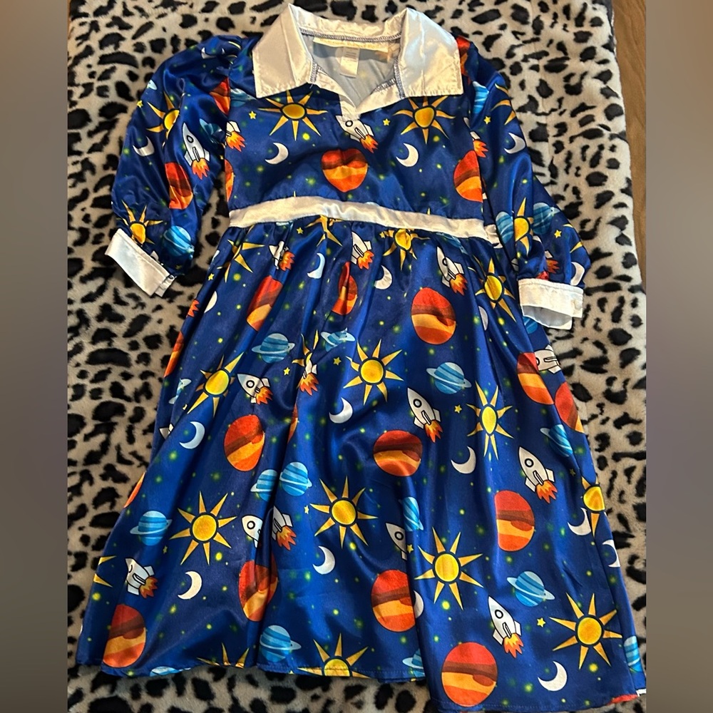 Colorful Space-Themed Dress